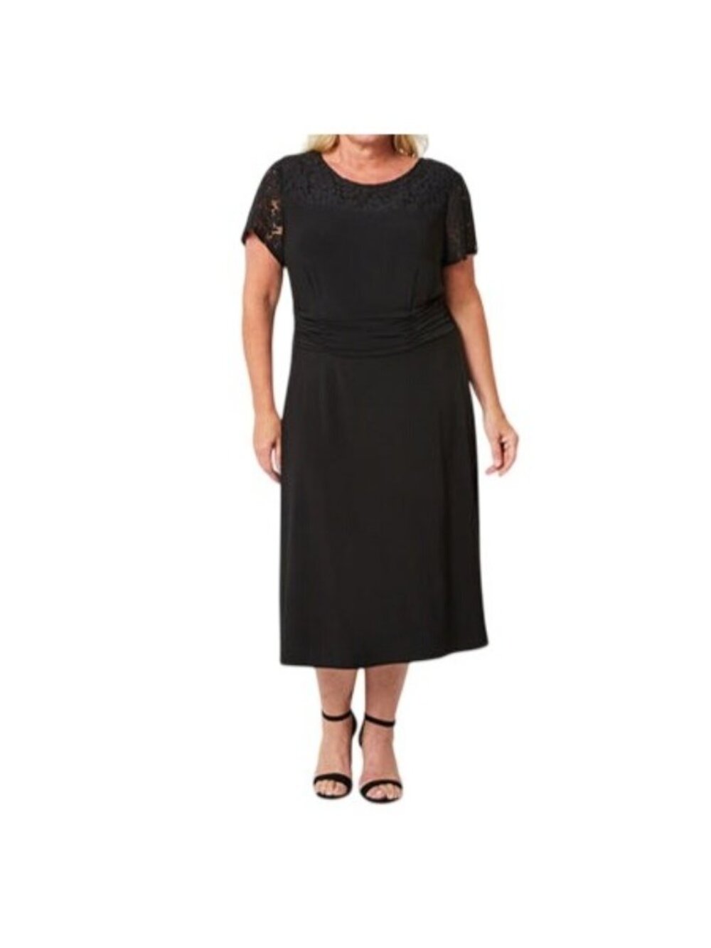 Liquid Jersey Midi Dress
